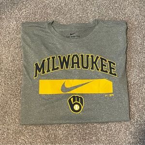 Nike Milwaukee Brewers Dri-Fit Tee